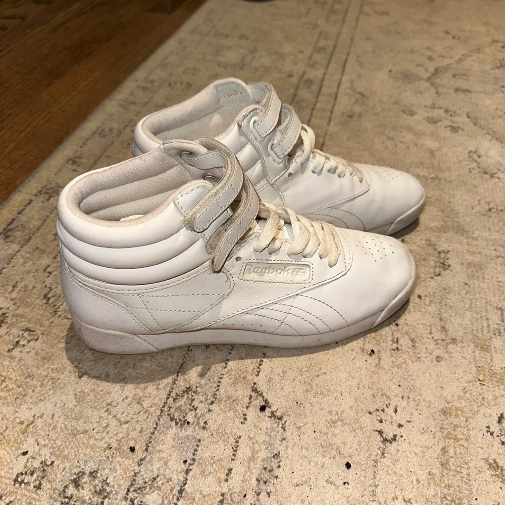 Reebok Women’s Classic White High-Tops